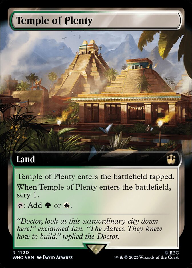Temple of Plenty — Doctor Who 1120/1178