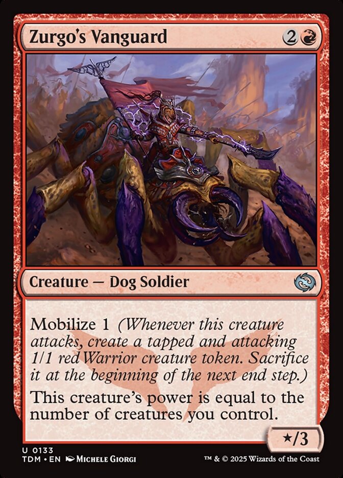 Zurgo's Vanguard — Tarkir: Dragonstorm 133/427