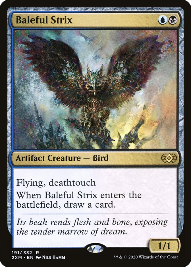 Baleful Strix — Double Masters 191/384