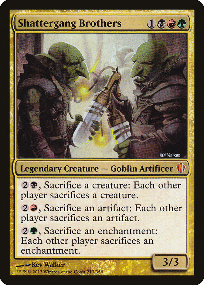 Shattergang Brothers — Commander 2013 213/356