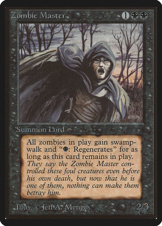 Zombie Master — Limited Edition Beta 138/302