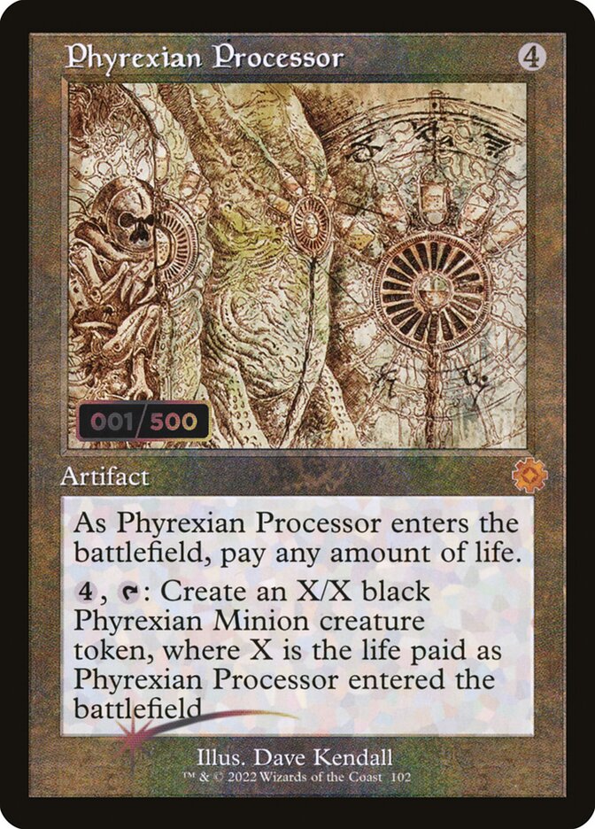 Phyrexian Processor — The Brothers' War Retro Artifacts 102z/189