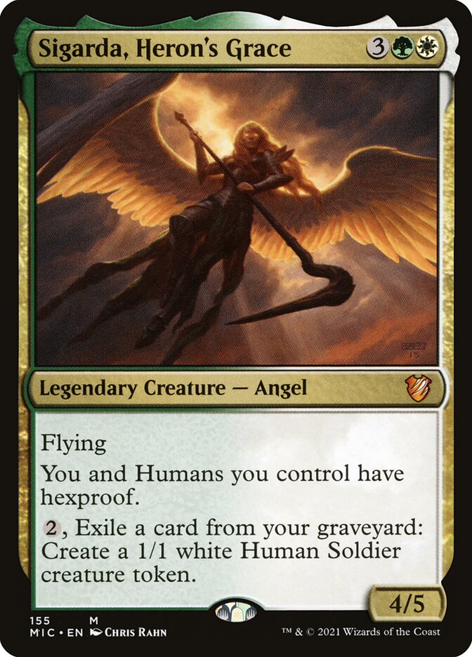 Sigarda, Heron's Grace — Midnight Hunt Commander 155/187