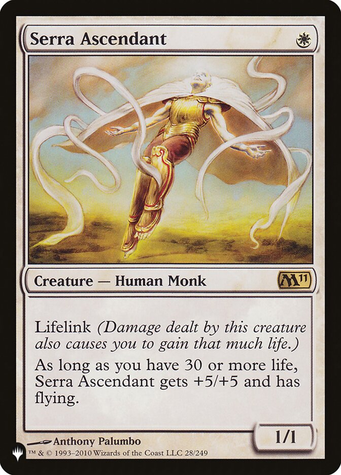 Serra Ascendant — The List M11-28/5581