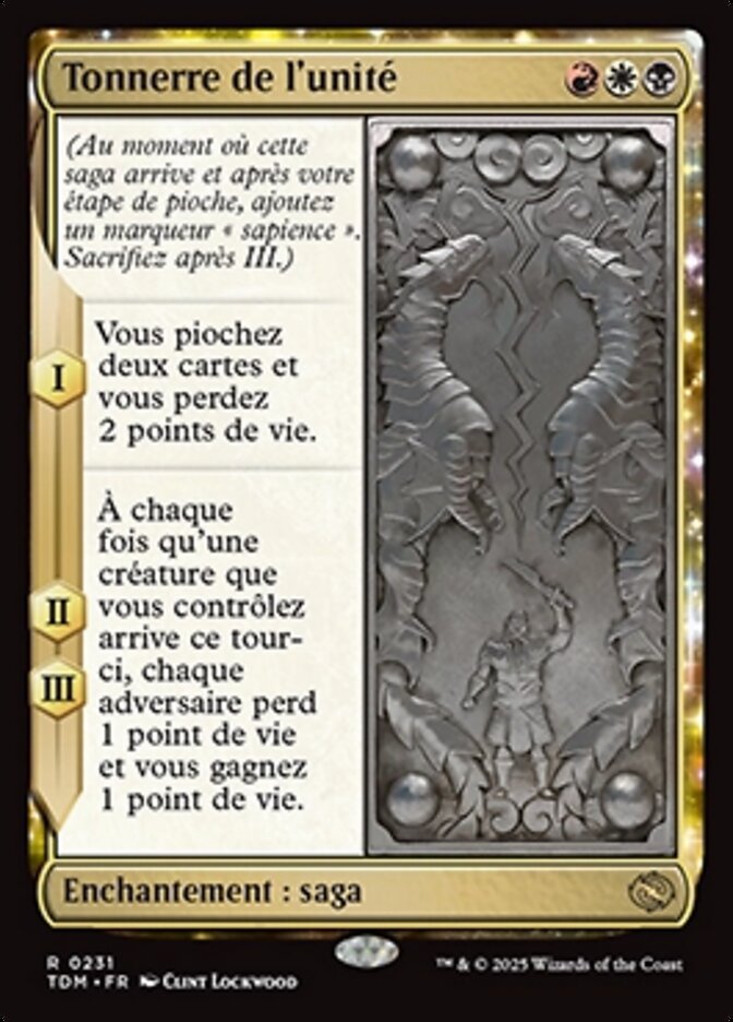 Tonnerre de l'unité — Tarkir: Dragonstorm 231/427
