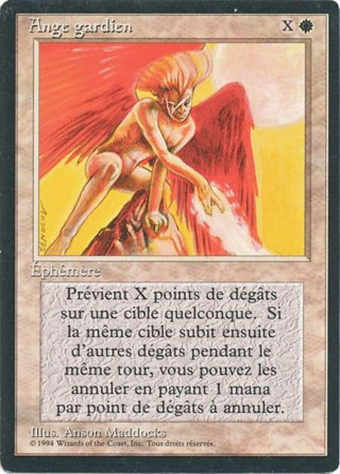 Guardian Angel — Foreign Black Border 21/307