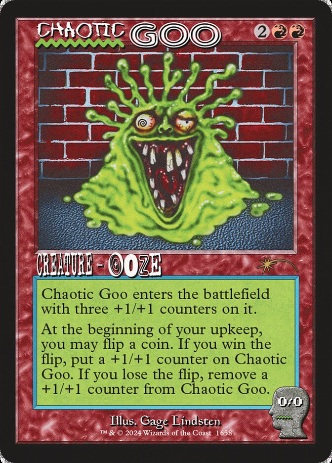 Chaotic Goo — Secret Lair Drop 1658/2754