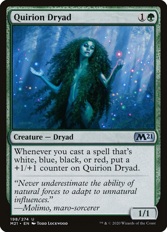Quirion Dryad — Core Set 2021 198/397