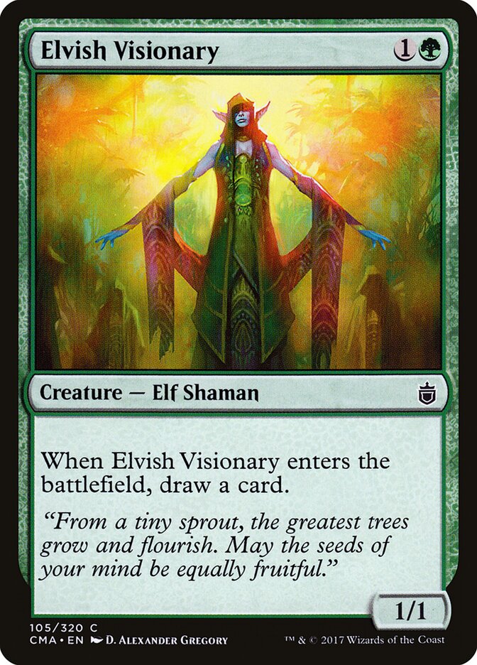 Elvish Visionary — Commander Anthology 105/320