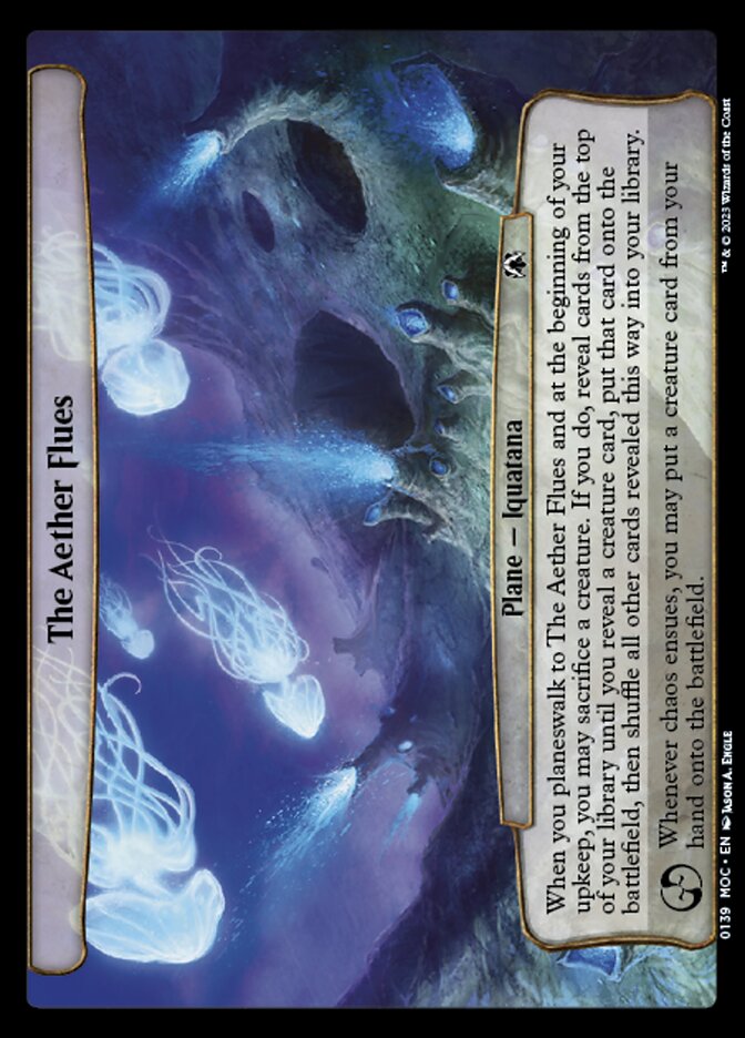 The Aether Flues — March of the Machine Commander 139/450