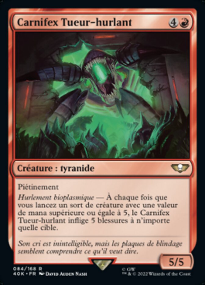 Carnifex Tueur-hurlant — Warhammer 40,000 Commander 84/617
