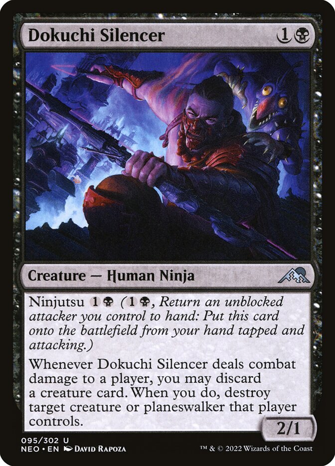 Dokuchi Silencer — Kamigawa: Neon Dynasty 95/531