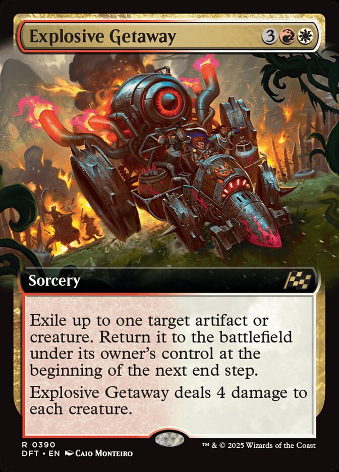 Explosive Getaway — Aetherdrift 390/553