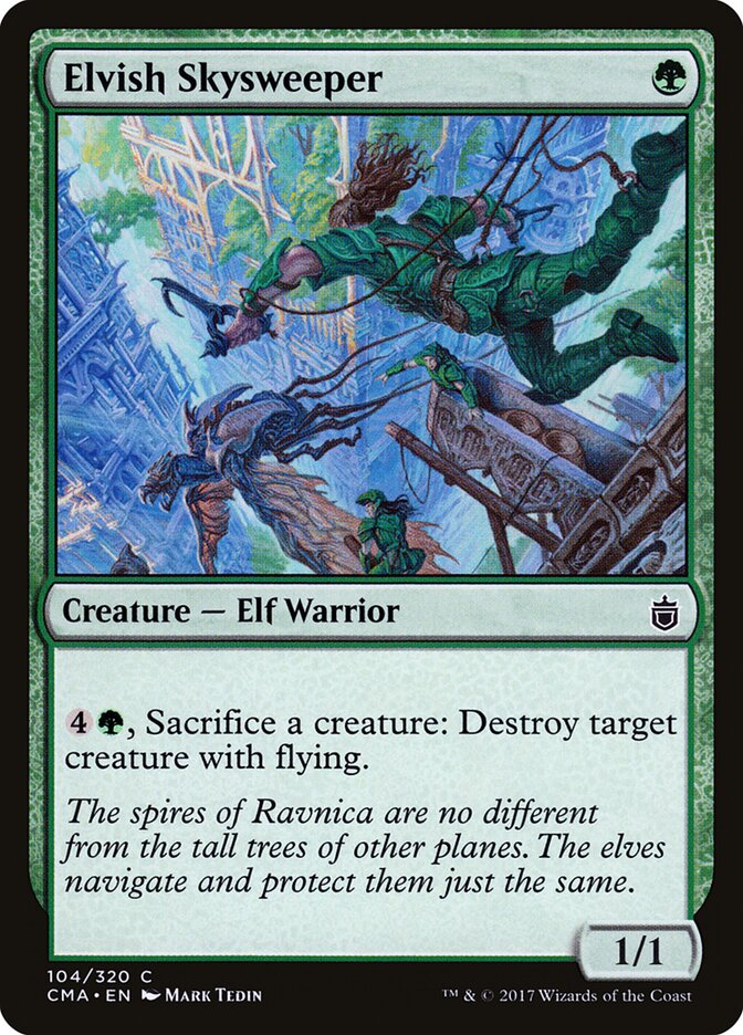 Elvish Skysweeper — Commander Anthology 104/320