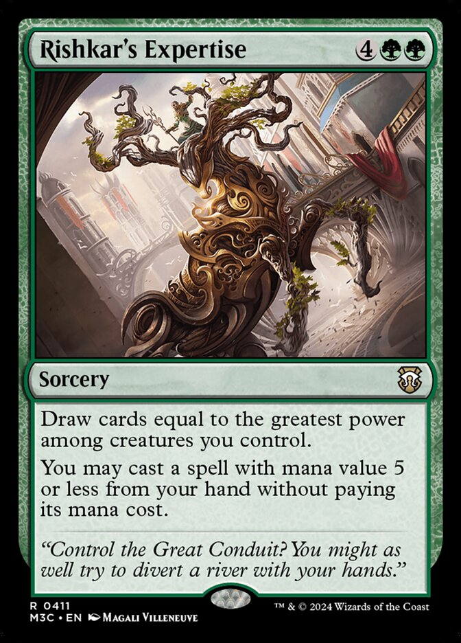 Rishkar's Expertise — Modern Horizons 3 Commander 411/398