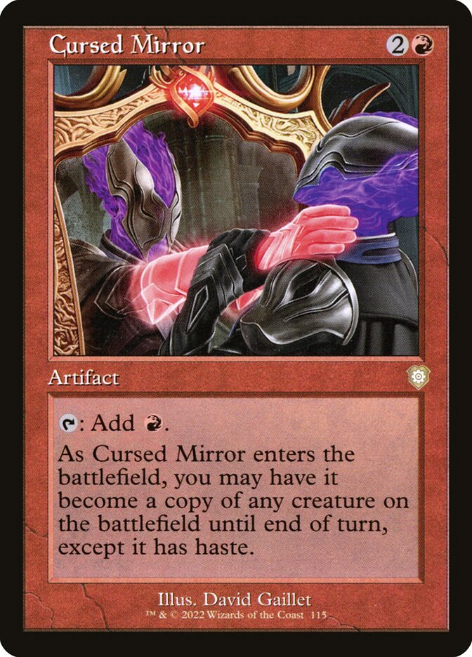 Cursed Mirror — The Brothers' War Commander 115/209