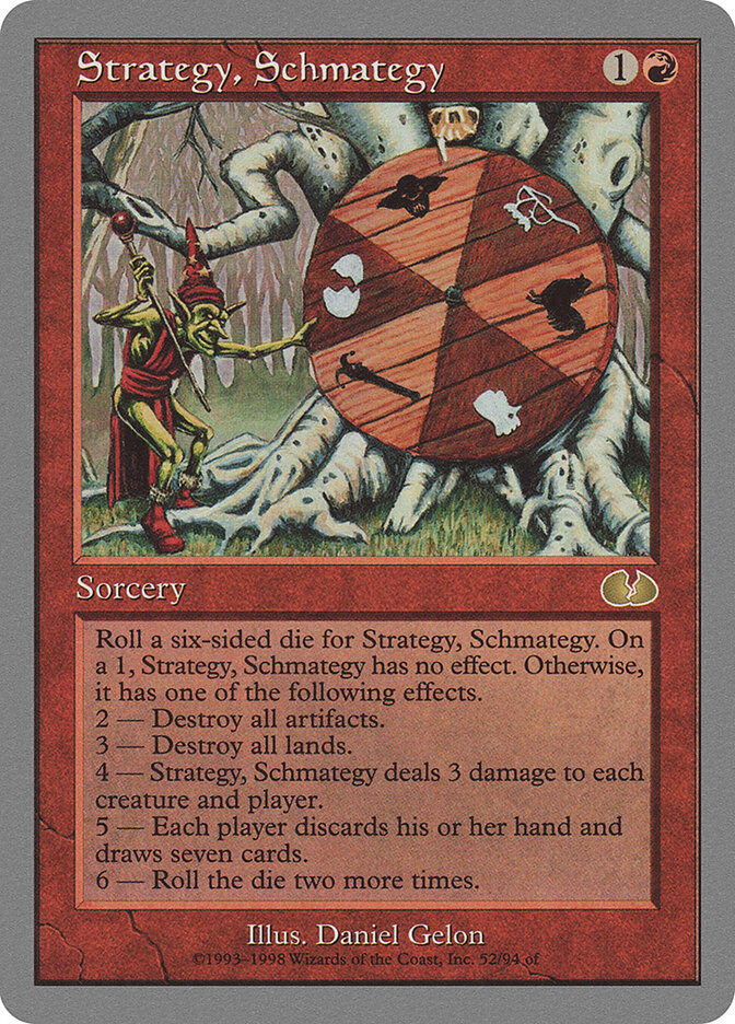 Strategy, Schmategy — Unglued 52/88