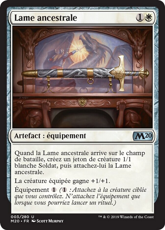 Lame ancestrale — Core Set 2020 3/345