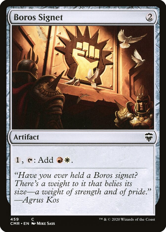 Boros Signet — Commander Legends 459/718