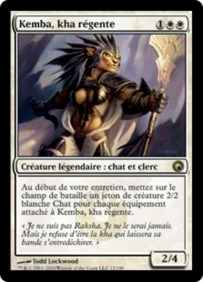 Kemba, kha régente — Scars of Mirrodin 12/249