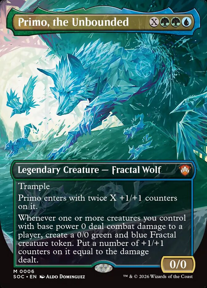 Primo, the Unbounded — Secrets of Strixhaven Commander 6/426