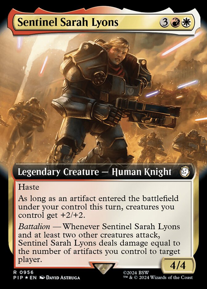 Sentinel Sarah Lyons — Fallout 956/1068