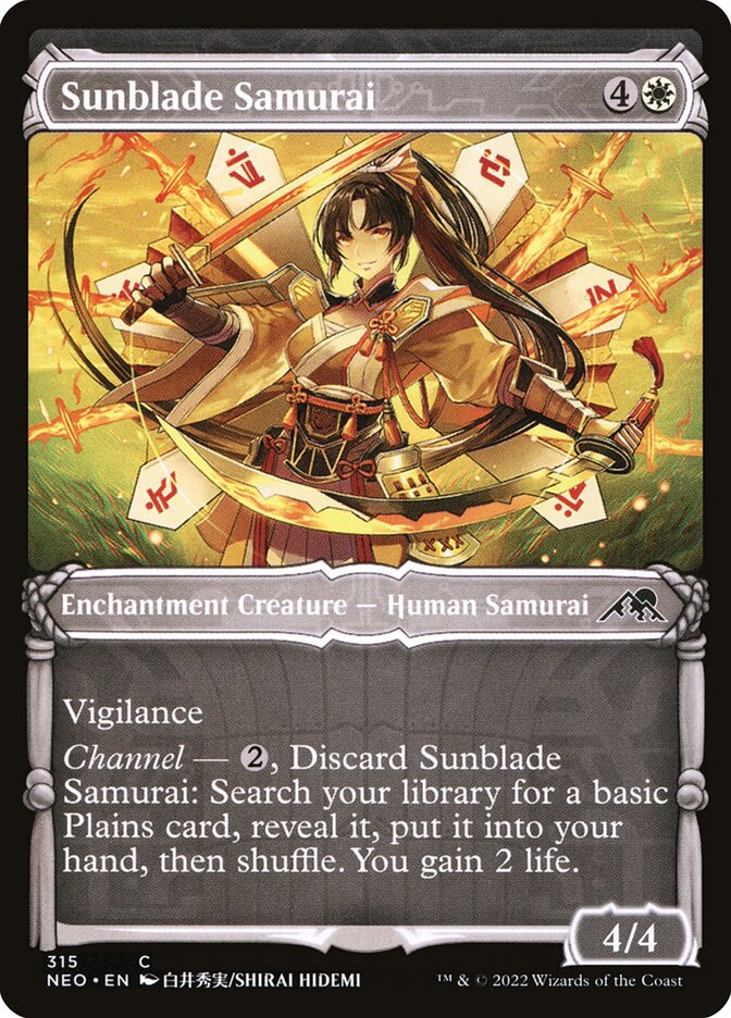 Sunblade Samurai — Kamigawa: Neon Dynasty 315/531