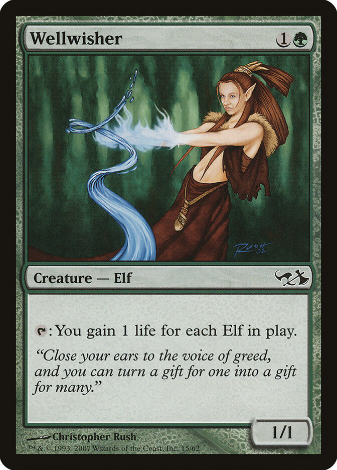 Wellwisher — Duel Decks: Elves vs. Goblins 15/62