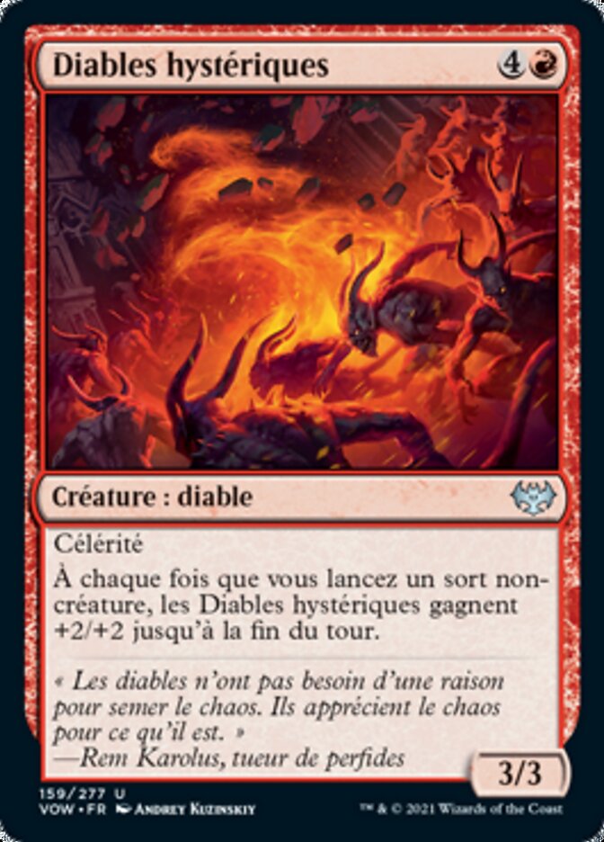 Diables hystériques — Innistrad: Crimson Vow 159/423