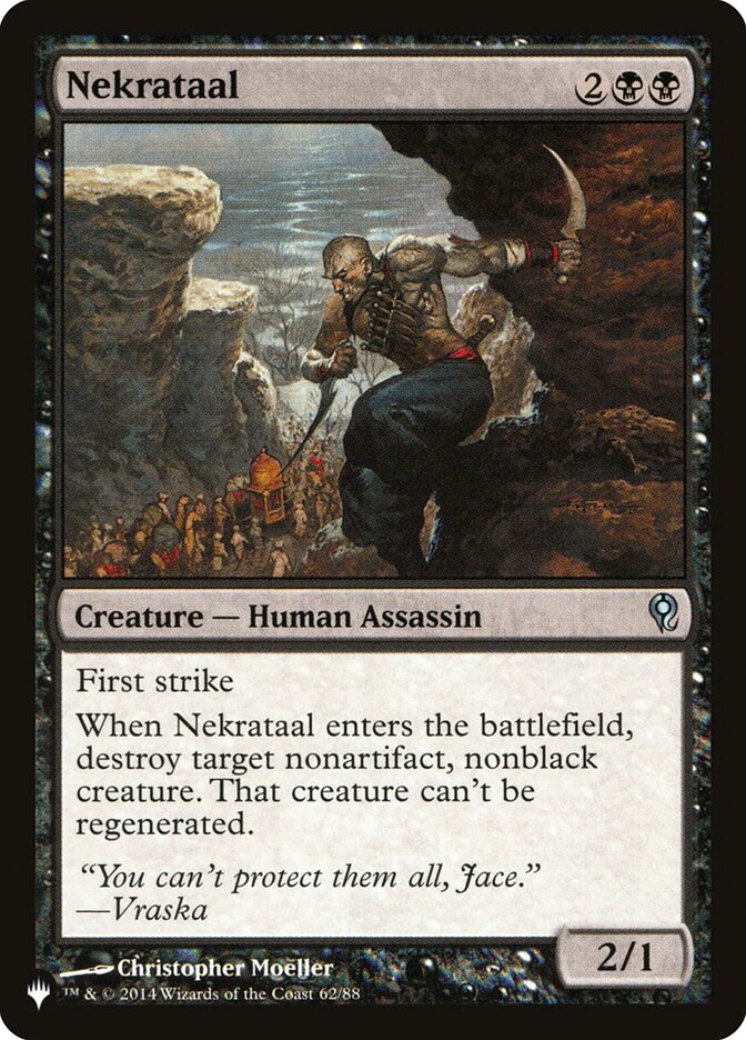 Nekrataal — The List DDM-62/5581