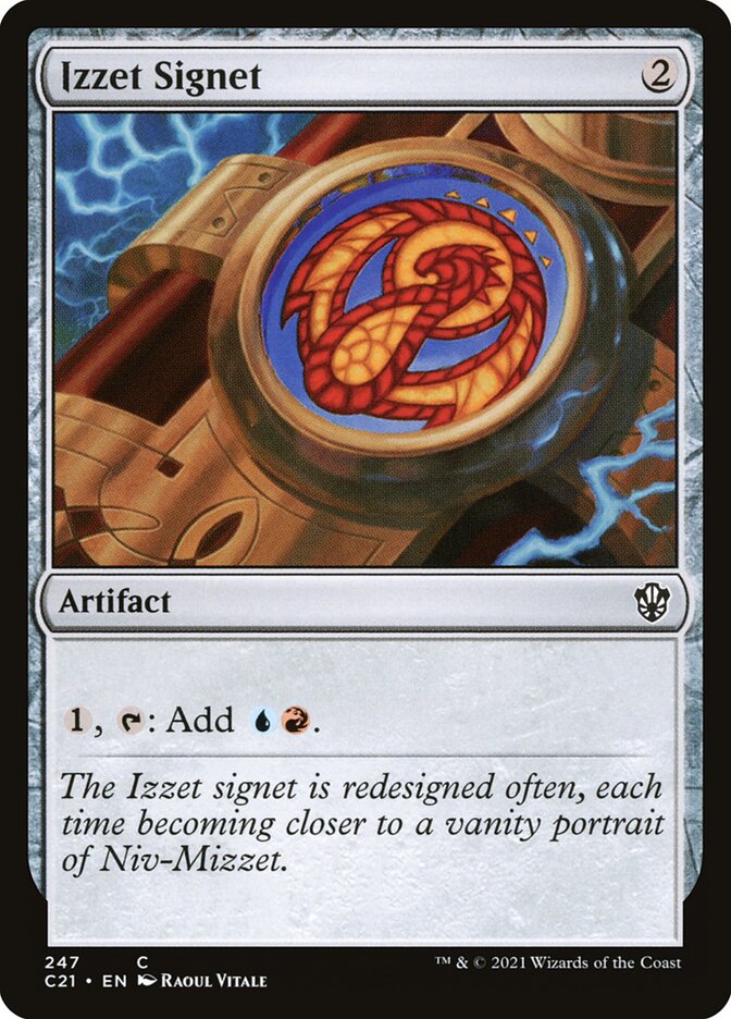Izzet Signet — Commander 2021 247/409