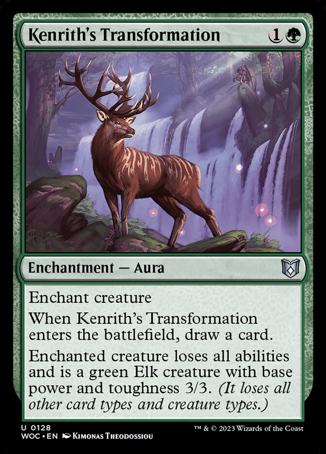 Transformation de Kenrith — Wilds of Eldraine Commander 128/173