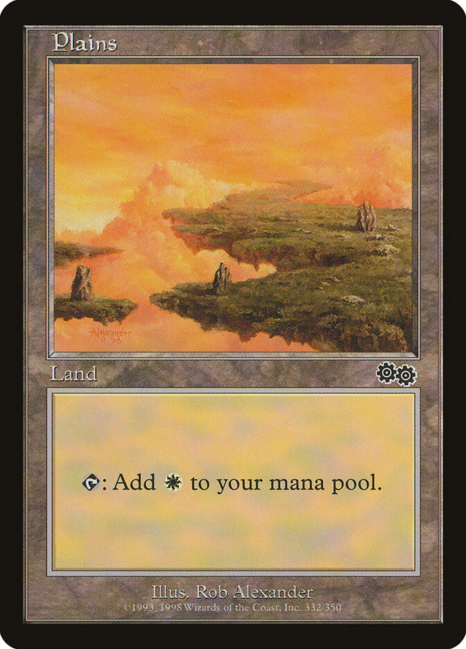 Plains — Urza's Saga 332/357