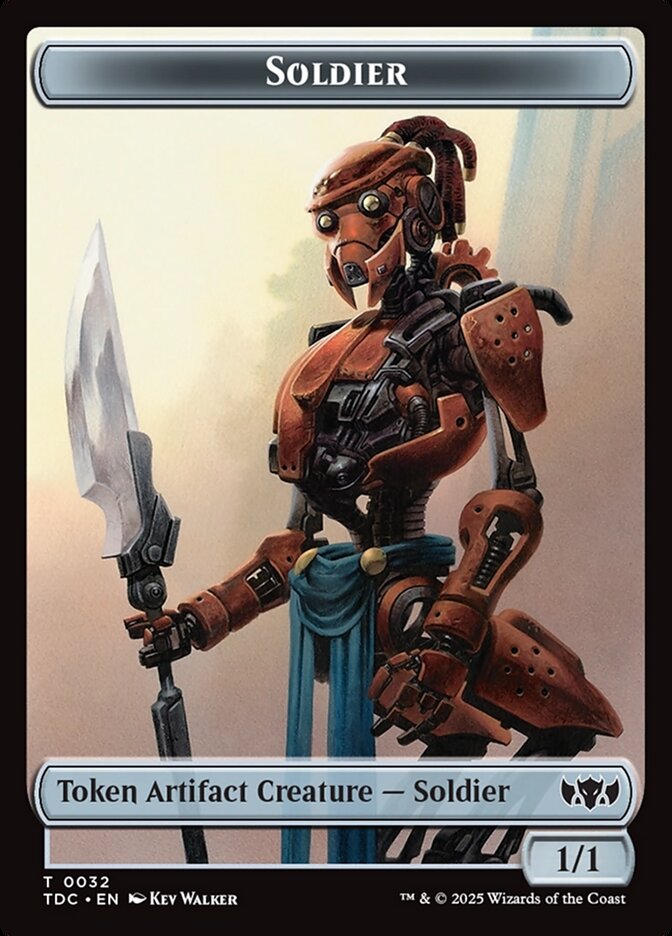Soldier — Tarkir: Dragonstorm Commander Tokens 32/34