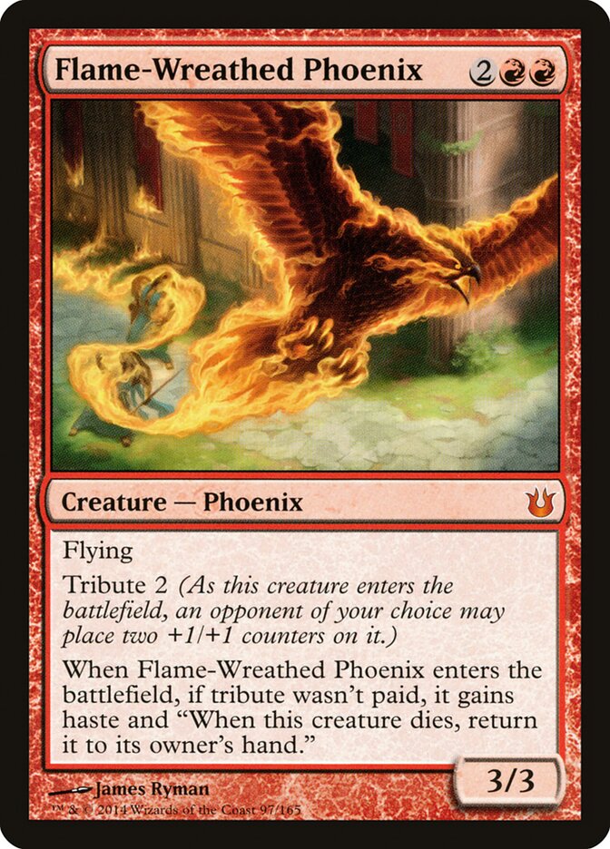 Flame-Wreathed Phoenix — Born of the Gods 97/165