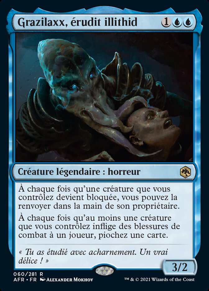 Grazilaxx, érudit illithid — Adventures in the Forgotten Realms 60/424