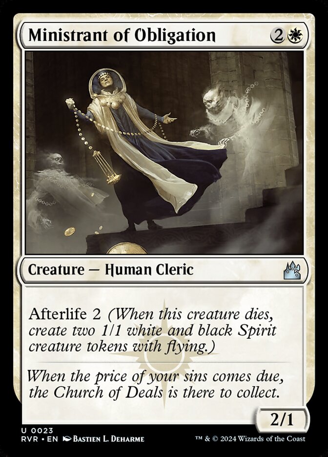 Ministrant of Obligation — Ravnica Remastered 23/531