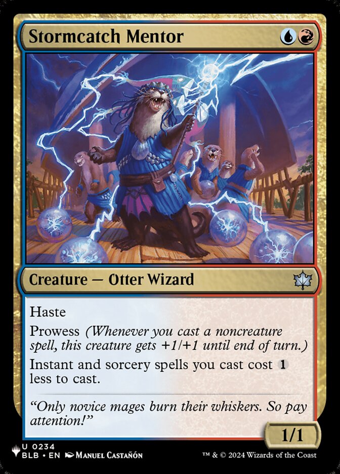 Stormcatch Mentor — The List BLB-234/5581