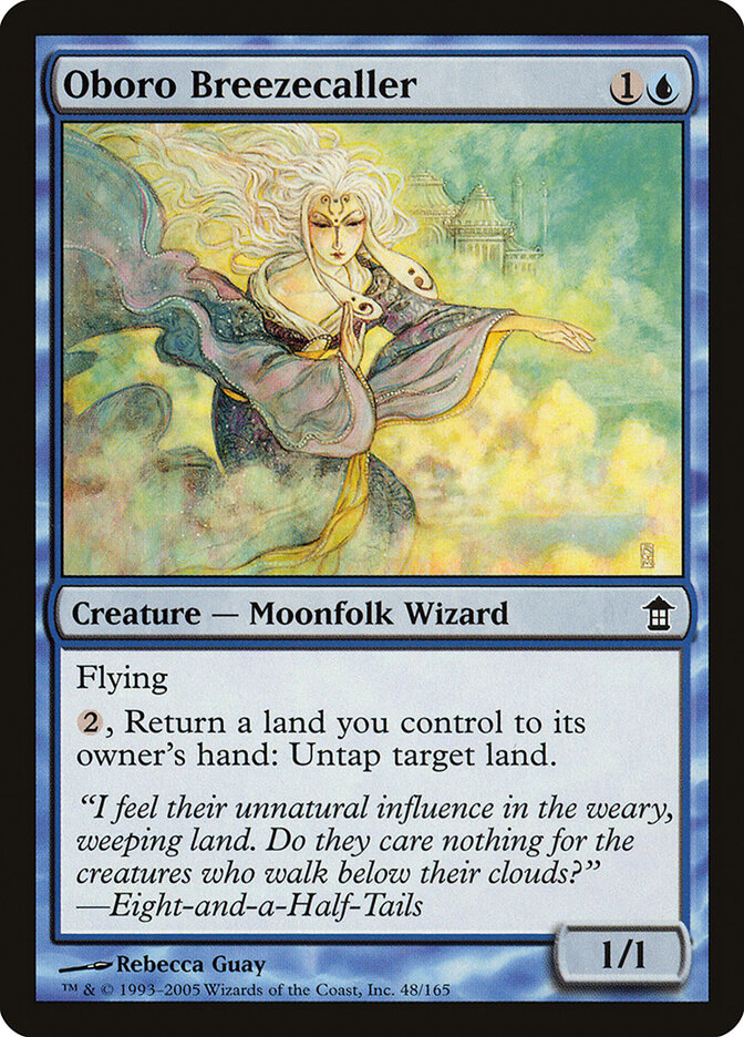 Oboro Breezecaller — Saviors of Kamigawa 48/165