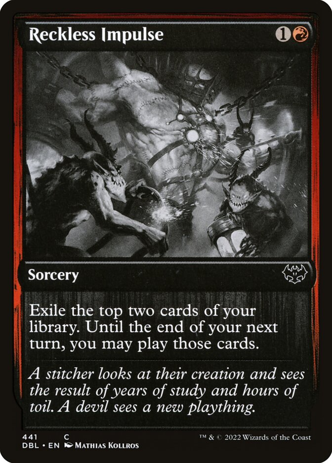 Reckless Impulse — Innistrad: Double Feature 441/535