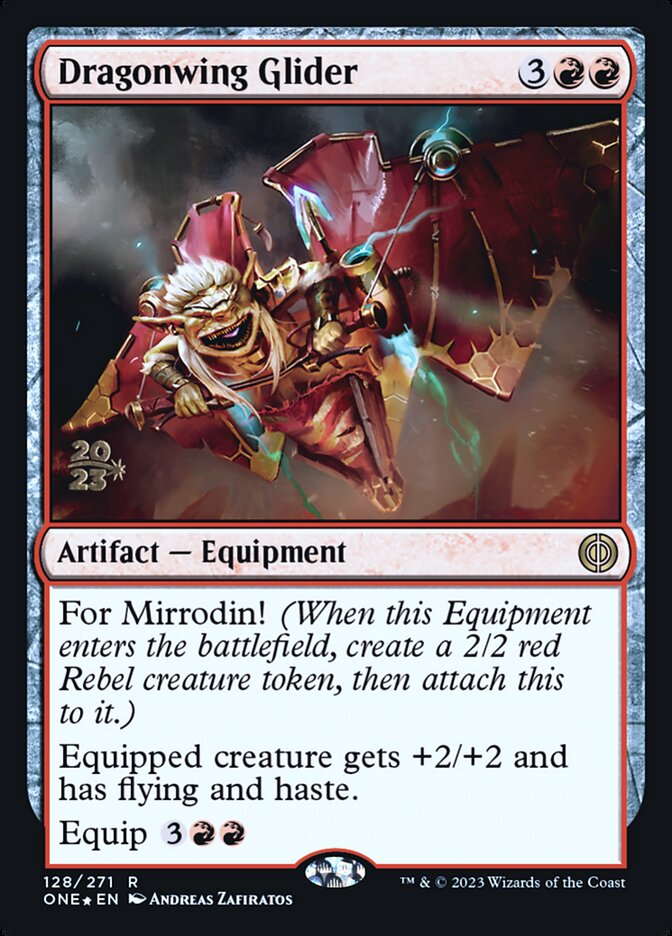 Dragonwing Glider — Phyrexia: All Will Be One Promos 128s/160
