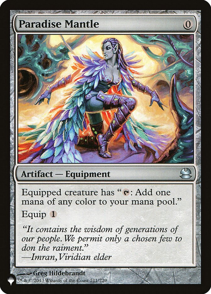 Paradise Mantle — The List MMA-211/5581