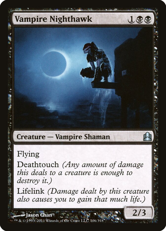 Vampire Nighthawk — Commander 2011 106/318