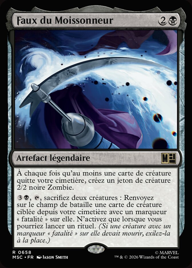 Faux du Moissonneur — Marvel Super Heroes Commander 658/866