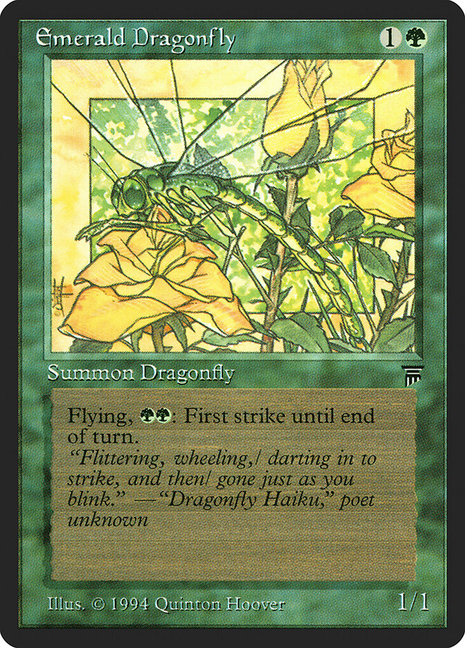 Emerald Dragonfly — Legends 184/310