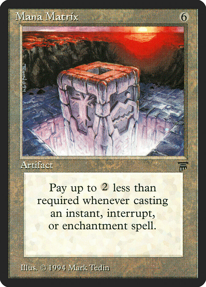 Mana Matrix — Legends 285/310