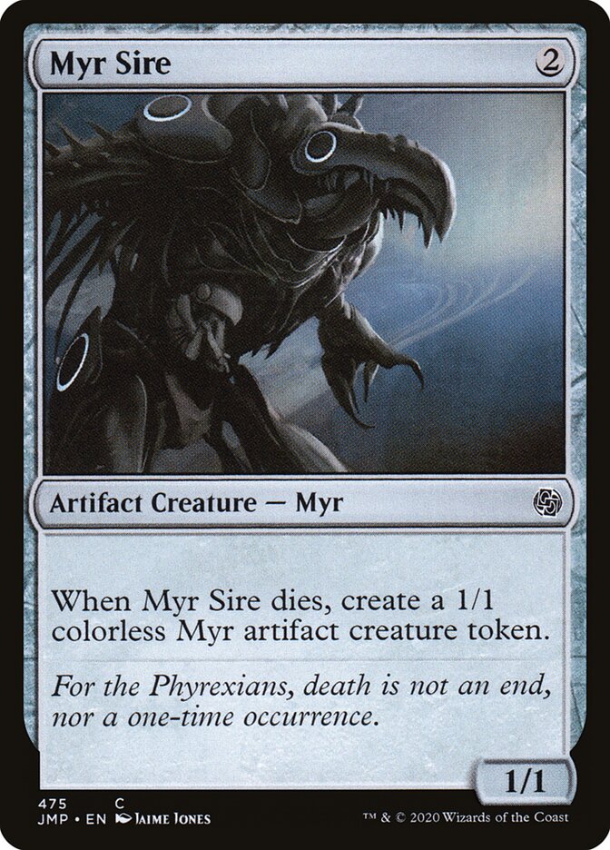 Myr Sire — Jumpstart 475/497