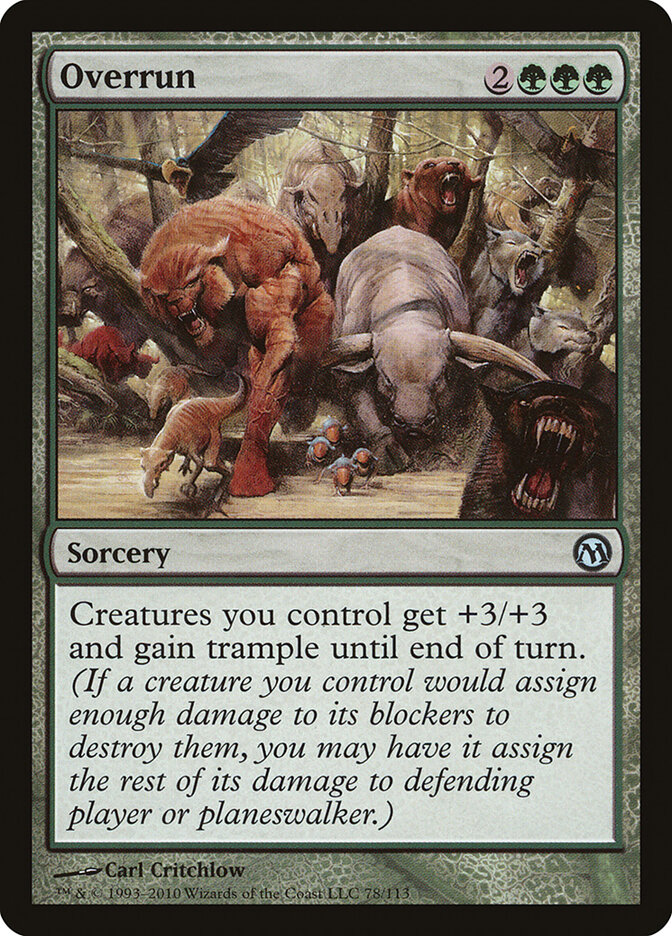 Overrun — Duels of the Planeswalkers 78/113