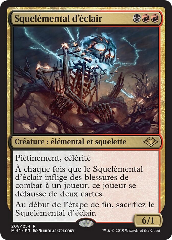 Squelémental d'éclair — Modern Horizons 208/255