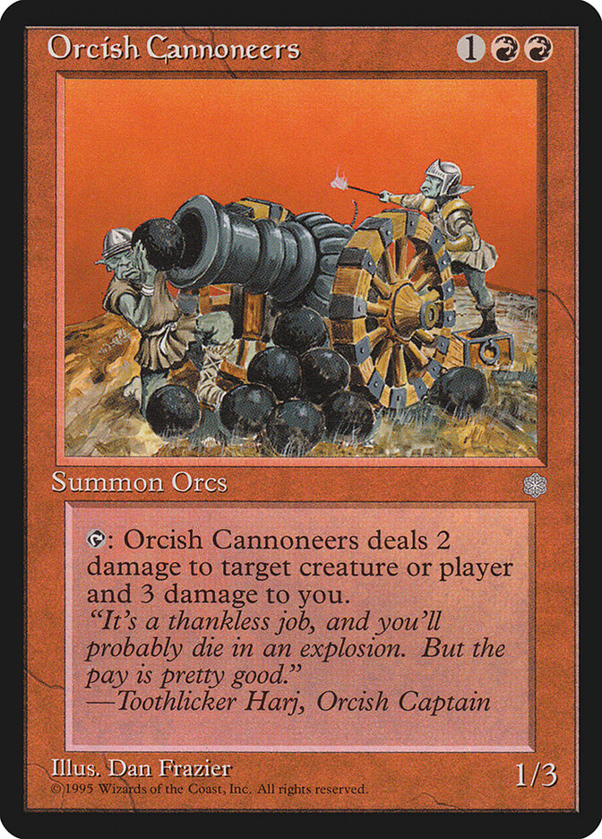 Orcish Cannoneers — Ice Age 205/383